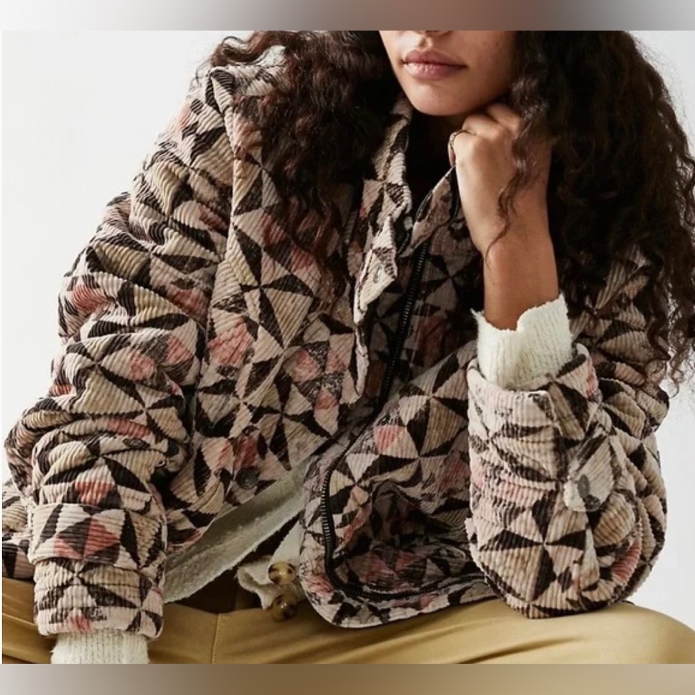 Free People Rustic Cord Parka Jacket NWOT Size XS (Runs big)